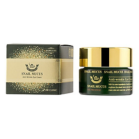 Kem Dưỡng Da Vùng Mắt 3W Clinic Snail Mucus Anti-Wrinkle Eye Cream (30ml)