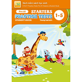 [E-BOOK] CYLET Practice Tests Pre A1 Starters Sách mềm sách học sinh