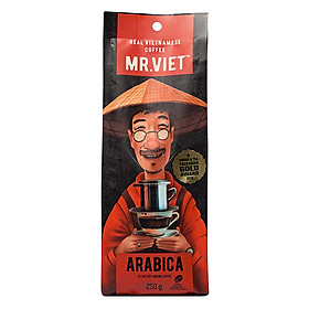  Arabica - Cà Phê Rang Xay Mr Viet Túi 250g