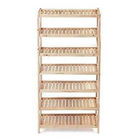 Mua Kệ Giày Dép 7 Tầng Rộng 60cm Gỗ Tự Nhiên 100%- TN