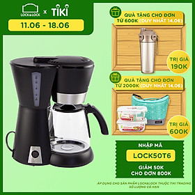 Máy Pha Cà Phê Lock&Lock EJC551 (1.5L) - Đen - Hàng chính hãng