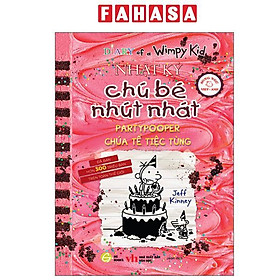 Sách - Diary Of A Wimpy Kid - Nhật Ký Chú Bé Nhút Nhát - Tập 20 - Chúa Tể Tiệc Tùng - Partypooper (Song Ngữ Việt-Anh)