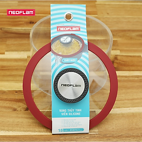 Mua  Hàng chính hãng  Nắp vung kính nồi  chảo Neoflam  sản xuất từ thủy tinh cường lực  viền silicone nguyên chất  chịu nhiệt -40 đến 280°C