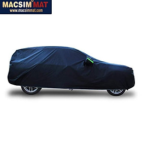 Bạt phủ ô tô Ford Touneo nhãn hiệu Macsim sử dụng trong nhà và ngoài trời chất liệu Polyester - màu đen