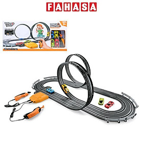 Đồ Chơi Slot Car Đường Đua Xe 2 Vòng Siêu Tốc Độ - Vecto VT644B