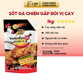 Sốt Gà Chiên Gấp Đôi Vị Cay Pure Foods Extremely Hot and Spicy X2 Chicken Glazing Sauce Gói 1Kg