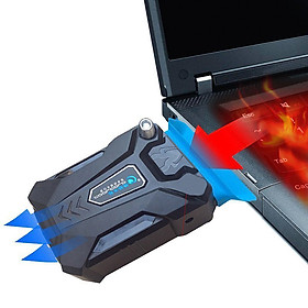 Quạt hút gió tản nhiệt laptop máy tính đế tản nhiệt tương thích với mọi loại laptop