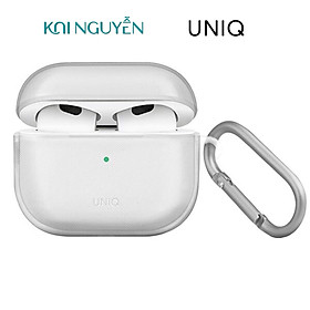 Ốp Case UNIQ Glase Hang Siêu trong suốt Dành Cho Airpods 3 - Hàng Chính