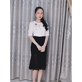 Mua -áo voan kiểu đẹp công sở 2020