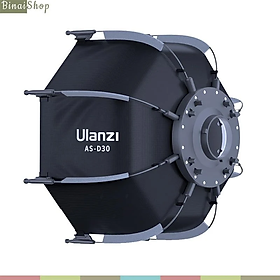 Ulanzi AS-D30 - Sofbox Bát Giác Mini Hỗ Trợ Quay Phim, Chụp Hình, Kết Nối Dễ Dàng Với Ngàm Bowens - Hàng chính hãng