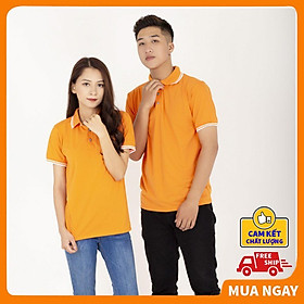 Áo polo nam vải cotton thoáng mát thấm hút mồ hôi form rộng unisex basic đẹp cao cấp hàn quốc BIBINO