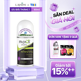 Lăn Khử Mùi – Mạnh Mẽ – Dành Cho Nam M.pros 60ml