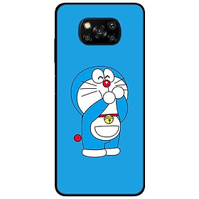Ốp lưng dành cho Xiaomi Poco X3 mẫu Doremon Vui