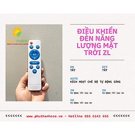 Mua ĐIỀU KHIỂN ĐÈN NĂNG LƯỢNG MẶT TRỜI ZL