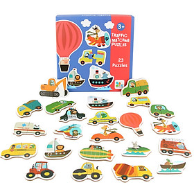 Đồ chơi puzzle ghép hình nhiều chủ đề thân quen cho bé yêu