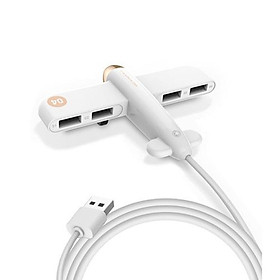 Cổng Hub USB thiết bị ngoại vi 4 cổng USB mô hình máy bay E308