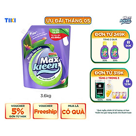 Túi Nước Lau Sàn MaxKleen 3.6kg - Ban Mai Thanh Mát