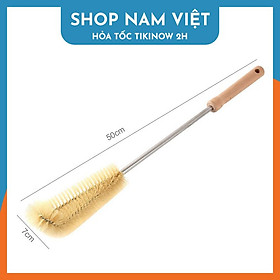 Mua Cọ Rửa Cán Gỗ Cỡ Lớn Rửa Bình Sữa  Bình Nước  Ly Tách