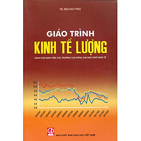 Hình ảnh Giáo Trình Kinh Tế Lượng (Dùng cho sinh viên các trường cao đẳng, đại học khối kinh tế)