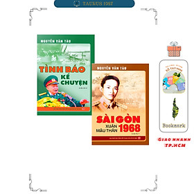 Combo sách Nguyễn Văn Tàu: Sài Gòn xuân Mậu thân 1968 + Tình báo kể chuyện - TH350