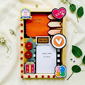 Khung Ảnh Vintage - Keep Smile - Vinacraft