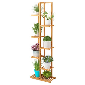 Kệ Trang Trí Để Chậu Hoa Bằng Gỗ Tre RE0407