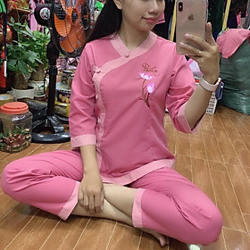 Đồ Lam Đi Chùa # Tim Phối - Hồng đậm,Size 3- 55kí Trở Lại