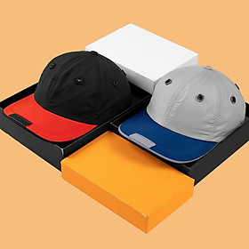 Combo 2 nón kết sơn, mũ cặp, nón cặp sò lốc xoáy màu xám xanh dương và đen đỏ hàng mới nhập - NC511