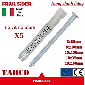 Mua Vít nở FM-X5 bằng thép mạ kẽm 10x100/30