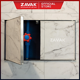 Nắp Cửa Thăm Hộp Kỹ Thuật Gắn Âm Tường ZAVAK AWD-300x300 Cửa Che Van Cấp Nước, Cửa Kỹ Thuật Bồn Tắm Inox