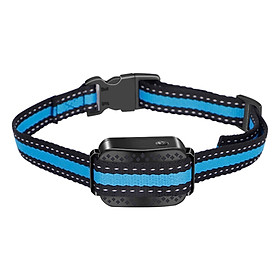 Dog Training Collar Adjustable 3 Training Modes Rechargeable Dog Trainer blue