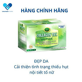 Mua COLLAGEN TEX DIỆP LỤC XANH Hộp 30 GÓI - Rostex- Tủ Thuốc Bảo Châu