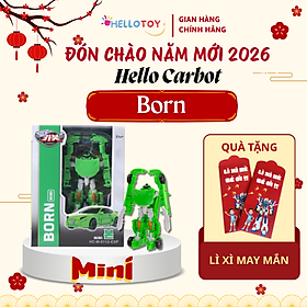 Đồ Chơi Mô Hình Lắp Ráp Xe Hơi Biến Hình HELLO CARBOT Mini Born