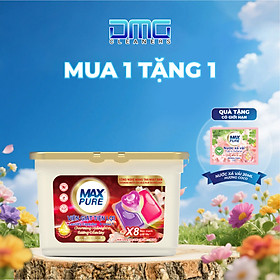 MUA 1 TẶNG 1: 1 Hộp Viên Giặt Đắm Say 4in1 TẶNG 1 Dây Nước Xả Vải Hương Coco Làm Mềm Vải, Lưu Hương 7 Ngày