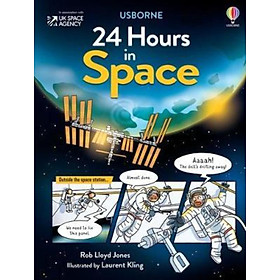 Sách - 24 Hours in Space by Rob Lloyd Jones (UK edition, hardcover)