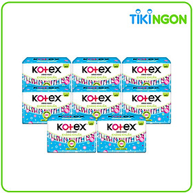 Combo 8 gói Băng Vệ Sinh Kotex Hằng ngày Kháng khuẩn 20 miếng