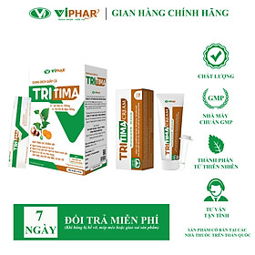 [Combo Trĩ] Trong Uống Ngoài Bôi Giúp Tiêu Trĩ Nhanh, Hộp 20 Gói Uống + Kem Bôi 15g, Tritima Viphar