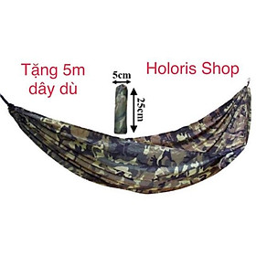 Mua Võng dù Thái Lan du lịch (tặng kèm 5m dây dù) (kèm ảnh thật)
