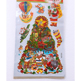 Mua DECAL DÁN KÍNH TRANG TRÍ NOEL combo 2 tấm