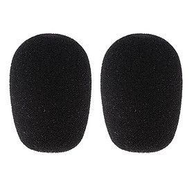 2x Condenser Microphone Sponge Cover Conference Meeting Condenser Mic Cover