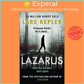 Sách - Lazarus by Lars Kepler (UK edition, paperback)