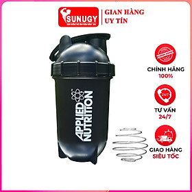 Hình ảnh sách Bình lắc Shaker pha sữa cho người tập GYM hiệu APPLIED NUTRITION - Bình nước thể thao Shaker 400 ml