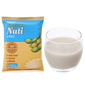 Sữa đậu nành bịch Nuti Canxi 200ml - 06350