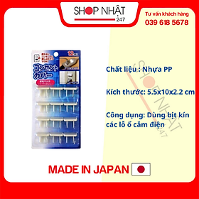 Bộ 12 bịt ổ điện nội địa Nhật Bản