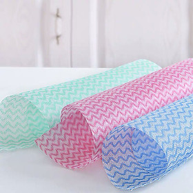 Mua Cuộn khăn lau bếp đa năng  có thể giặt lại sử dụng nhiều lần - Khăn đa năng nhà bếp cuộn 50 cái