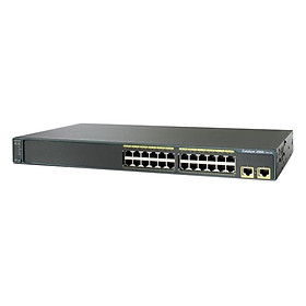 Thiết Bị Chuyển Mạch CISCO WS-C2960-24TT-L Catalyst 2960 24port 10/100 + 2 1000BT LAN Base Image - Hàng Nhập Khẩu