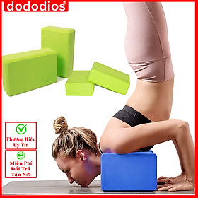 Gối Gạch Tập Yoga Chọn Màu Chất Liệu EVA Mật Độ Cao Nặng 185 Gram Chính Hãng Dododios – Gối Tập Yoga Tập Gym Tập Thể Thao Cao Cấp