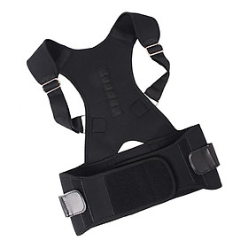 Magnetic Posture Corrector Bad Back Lumbar Shoulder Support Belt Brace