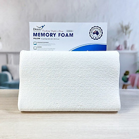 Gối Cao Su Non Ngủ Ngon MEMORY FOAM DOZZI DZB266 - Thương Hiệu Úc - Hàng Chính Hãng