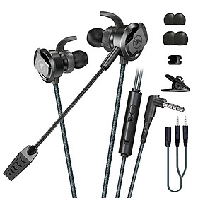 Tai Nghe Gaming Có Mic Rời xMOWI RX3 Dùng Được Cho Cả Máy Tính Và Điện Thoại - Màu Đen - Hàng Chính Hãng